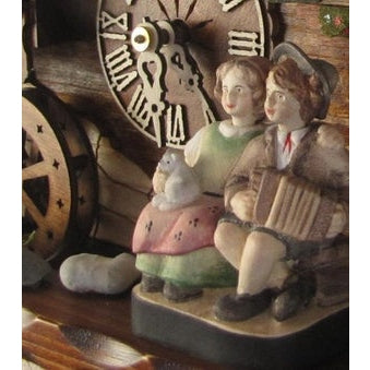 Sternreiter Kissing Couple Black Forest Mechanical Cuckoo Clock - 1392