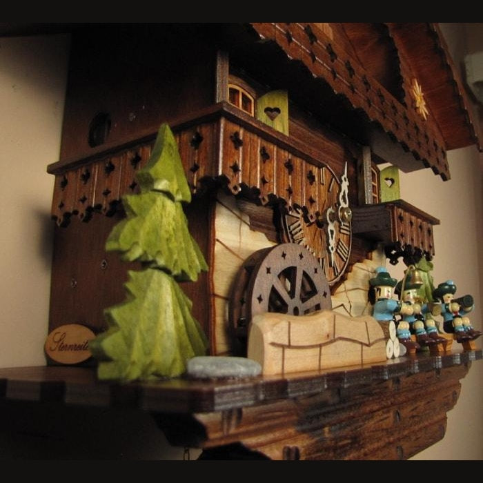 Sternreiter Musicians Black Forest Mechanical Cuckoo Clock - 1390