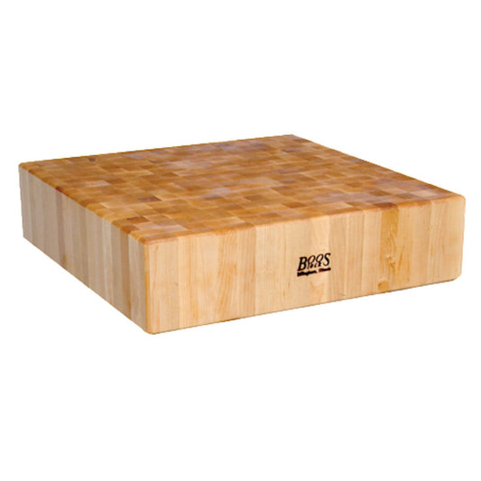 John Boos CUCLA24T Cucina Laforza Maple Butcher Block 24" x 24" - JBCUCLA24T