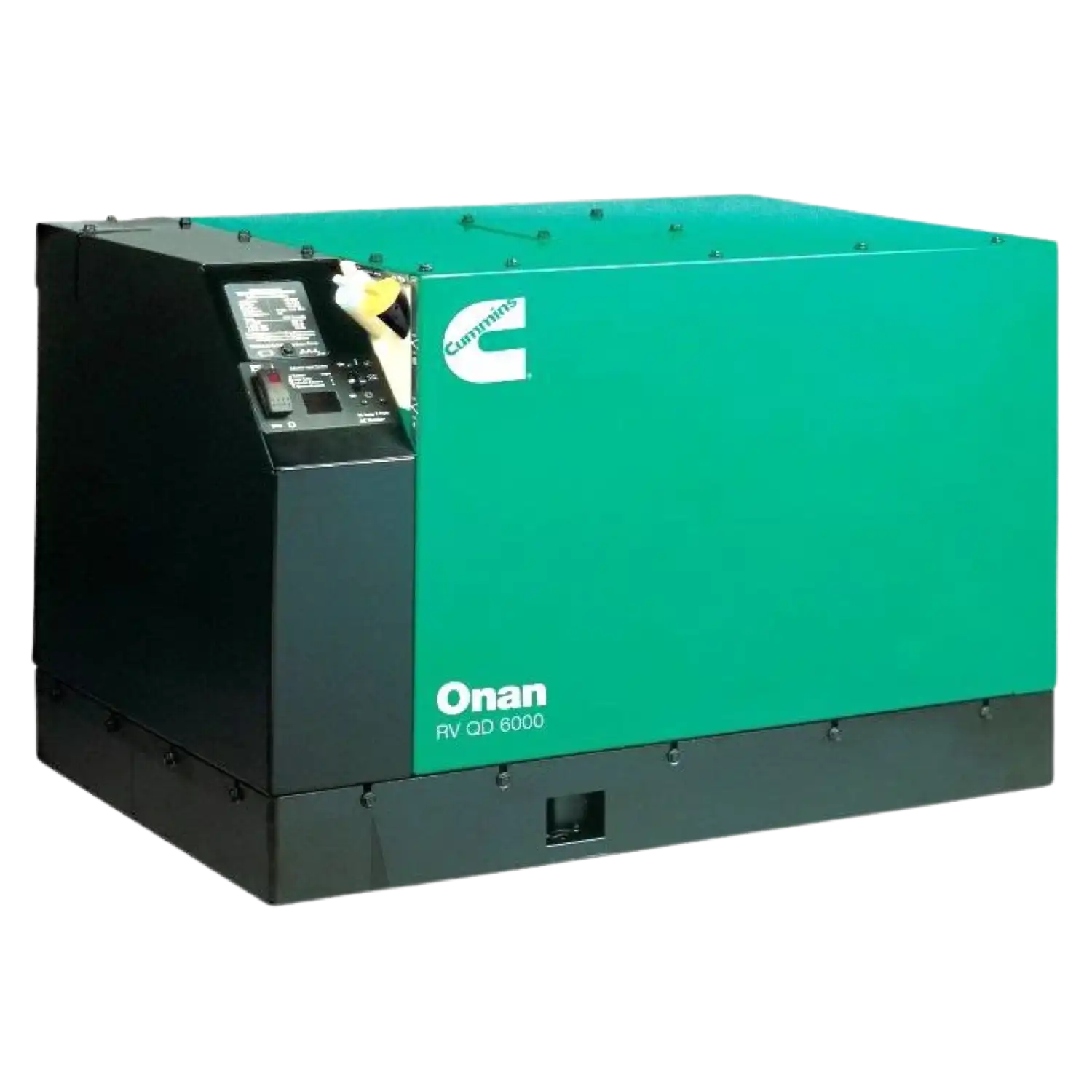 Cummins Onan QD 6000 6kW RV Generator 6HDKAH-1044 RV Diesel Single Phase 120 Volt Liquid Cooled New - A064K828