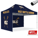 Mastercanopy Premium+Series- Custom 10x15 Heavy Duty Pop-up Personalized Canopy Tent - 9USSE6224M22CT0499FU2