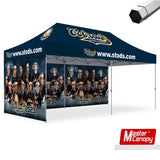 Mastercanopy Premium+Series- Custom 10x20 Heavy Duty Pop-up Personalized Canopy Tent - 9USSE6224M22CT0499FX2