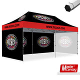 Mastercanopy Premium+Series- Custom 10x20 Heavy Duty Pop-up Personalized Canopy Tent - 9USSE6224M22CT0499FX2