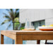 Rinjani Big Rectangular Teak Table & Catalina Stacking Armchair - RINRECBIG_6CATA