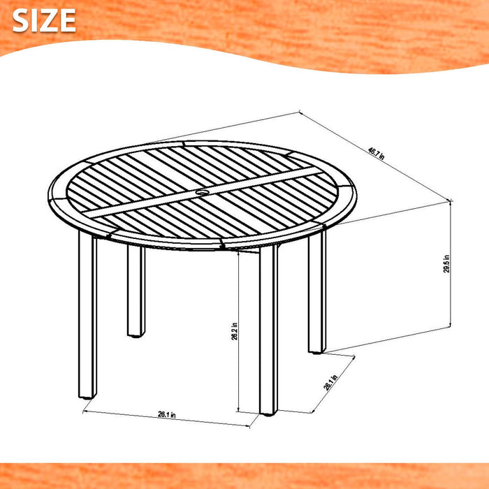 Midtown Concept Oldbury Table & 4 Oberon Grey Chairs With Cushions - OLDB_4OBE_GR