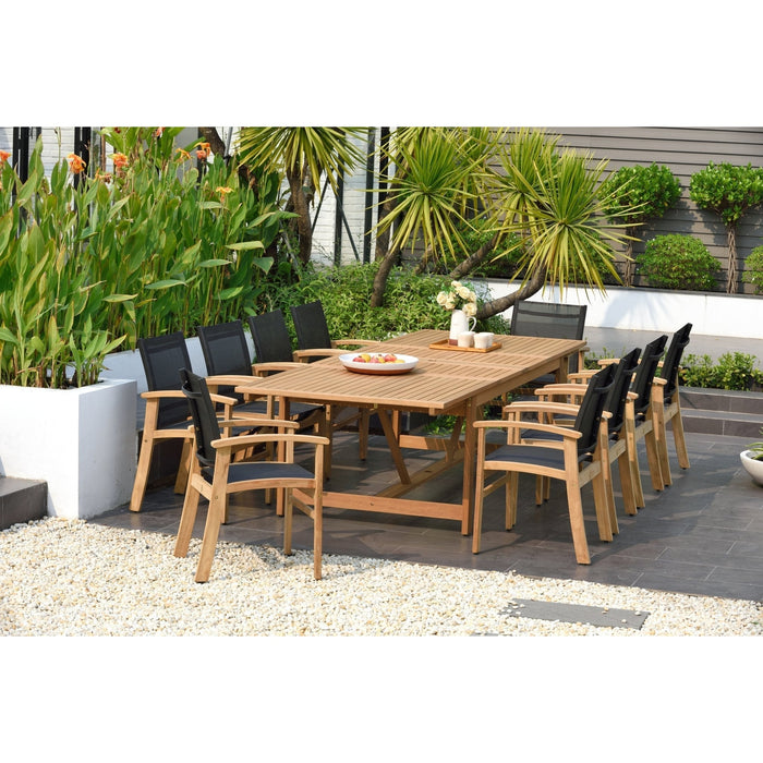 Midtown Concept Leyland Lot Table & Fortuna Arm Chairs - LEYLOT_8FORT