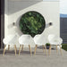 Midtown Concept Rinjani Rectangular Teak Table & Nassau White Armchairs - RINJ_4CANN_WH_LOT