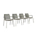 Midtown Concept Rinjani Big Rectangular Teak Table & 8 Oberon Black Chairs With Cushions - RINJBIG_8OBE_BK