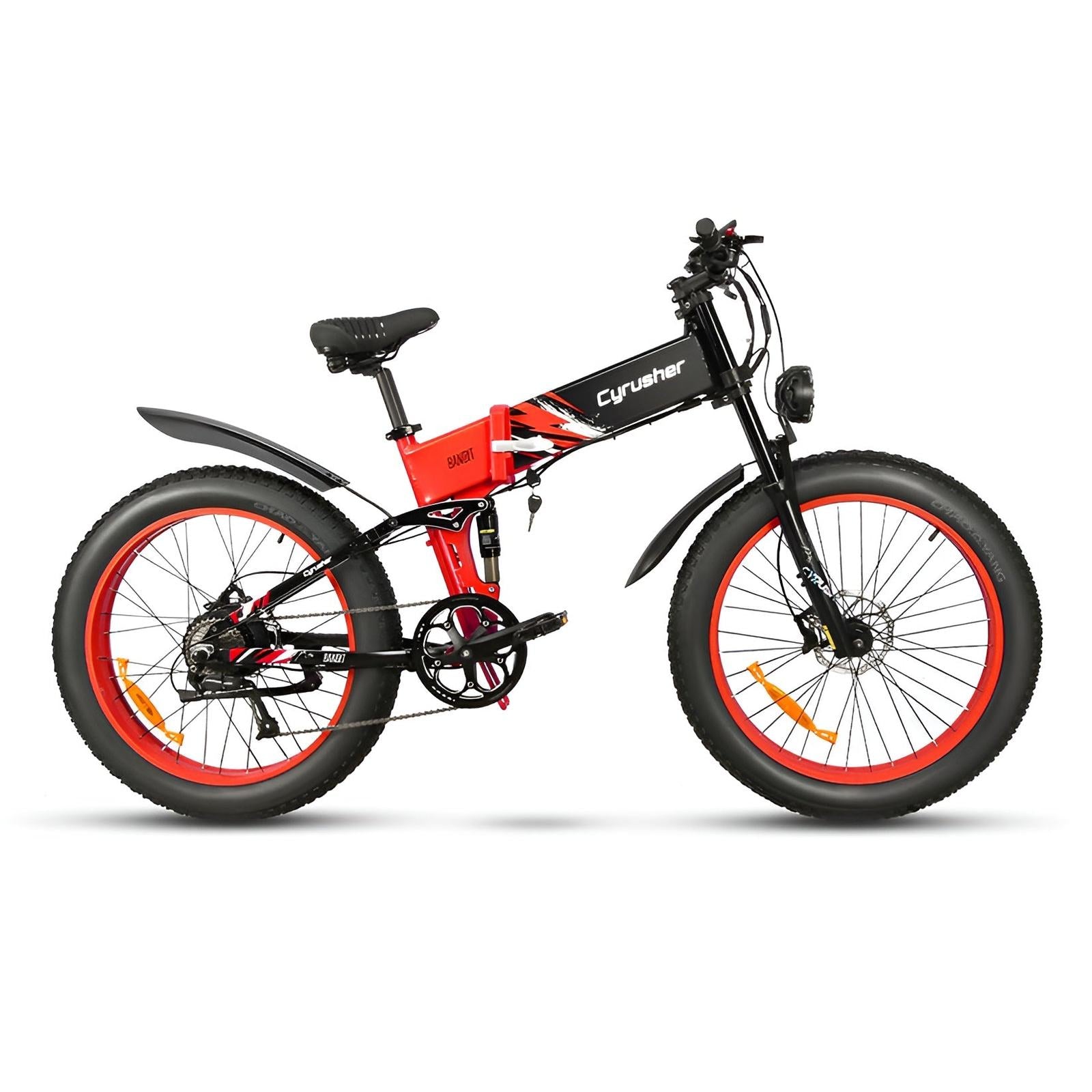 Cyrusher Sport Bandit Folding Electric Bike | 750W 17Ah