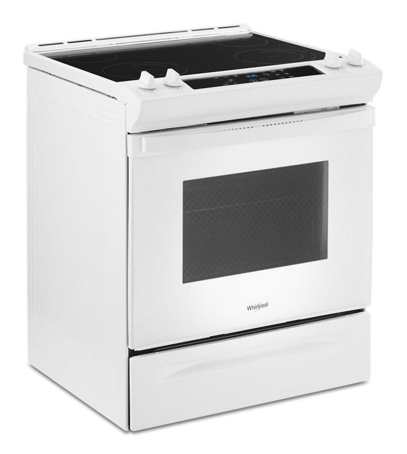 WHIRLPOOL WEE515S0LW 4.8 Cu. Ft. Whirlpool® Electric Range with Frozen Bake™ Technology - WEE515S0LW-KT