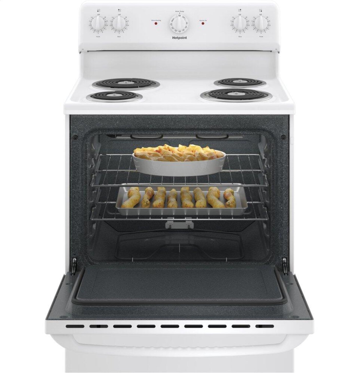 HOTPOINT 30" Free-Standing Electric Range - RBS160DMWW-KT