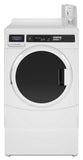 WHIRLPOOL CED9160GW 27" Commercial Electric Front-Load Dryer, Non-Vend White - CED9160GW-KT