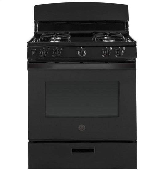 GE APPLIANCES JGBS30DEKBB GE(R) 30" Free-Standing Gas Range - JGBS30DEKBB-KT