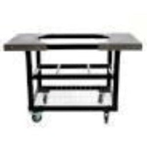 Primo Grills Cart Base with Basket and SS Side Shelves for JR 200 -PG00320