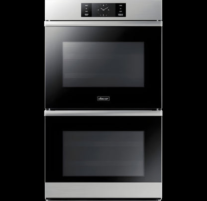 DACOR 30" Steam-Assisted Double Wall Oven, Silver Stainless Steel - DOB30M977DS-KT