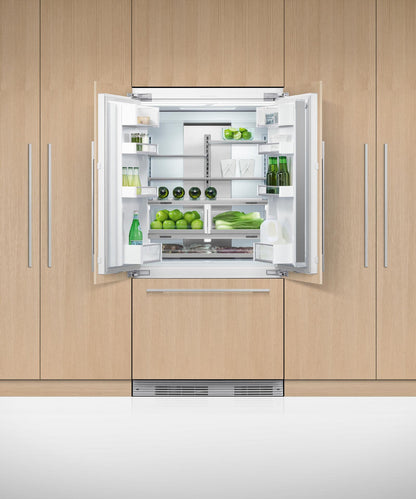 FISHER & PAYKEL RS36A72J1N Integrated French Door Refrigerator Freezer, 36", Ice - RS36A72J1N-KT