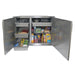 Alfresco 42" High Profile Double Sided Dry Storage Unit - Axedsp-42h