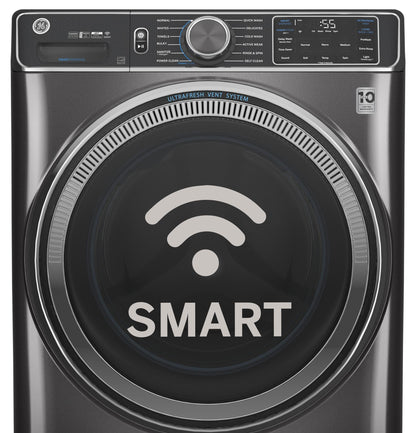 GE APPLIANCES GFW655SSVWW 5.0 cu. ft. Smart Front Load Washer - GFW655SSVWW-KT