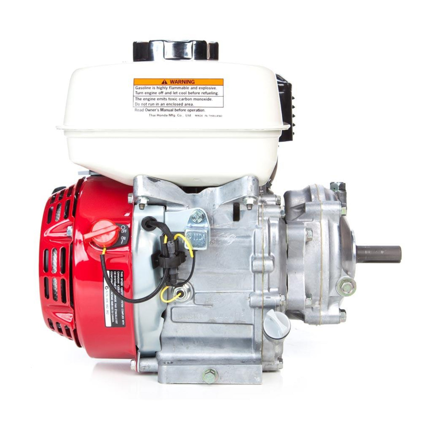 Honda Horizontal Engine with 6:1 Gear Reduction - HDA,GX120-HX2