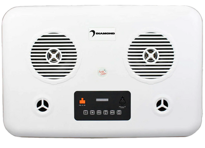 Diamond Audio Blue Cooler with 2-Way 6.5" Marine Grade Built-in Speakers - DACC65