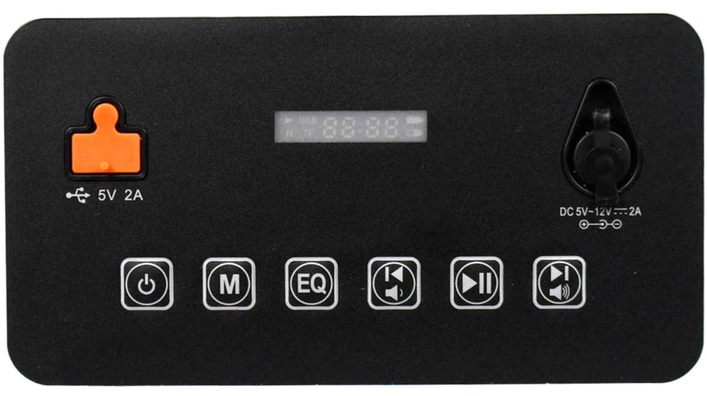 Diamond Audio Blue Cooler with 2-Way 6.5" Marine Grade Built-in Speakers - DACC65