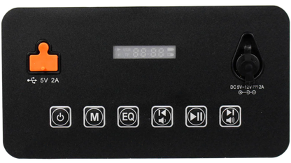 Diamond Audio Blue Cooler with 2-Way 6.5" Marine Grade Built-in Speakers - DACC65