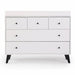 dadada Austin 5-Drawer Dresser - White/Natural