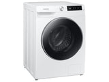 SAMSUNG 2.5 cu. ft. Compact Front Load Washer with AI Smart Dial and Super Speed Wash in White - WW25B6900AW-KT