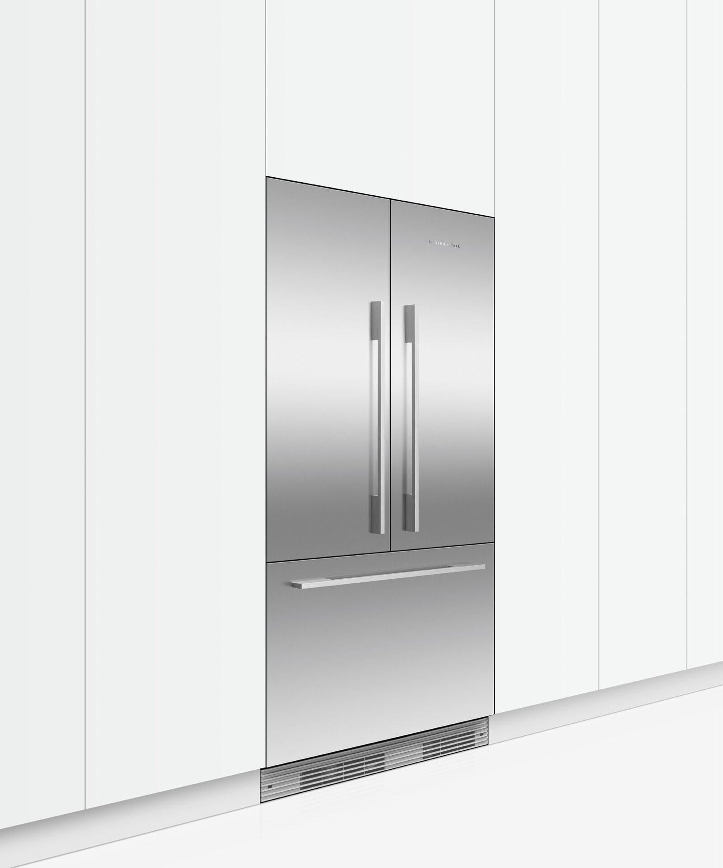 FISHER & PAYKEL RS36A72J1N Integrated French Door Refrigerator Freezer, 36", Ice - RS36A72J1N-KT