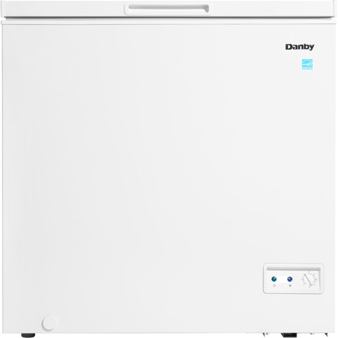 Danby - 7 Cuft Chest Freezer, 1 Basket, Up Front Temp Control, 5 Yr Warranty - Chest - DCF070A5WDB