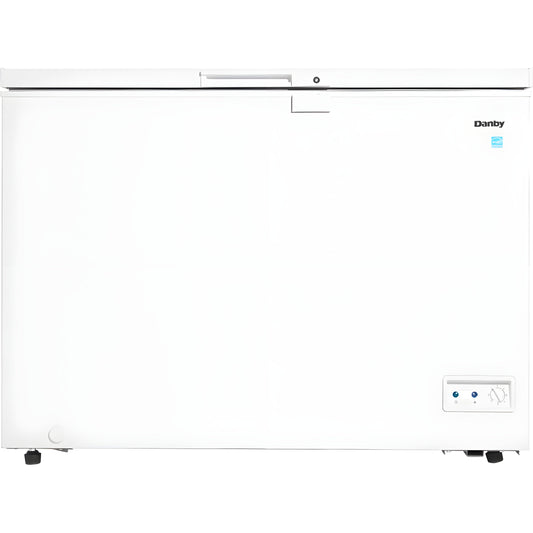 Danby - 10 Cuft Chest Freezer, 2 Baskets, Up Front Temp Control, 5 Yr Warranty - Chest - DCF100A5WDB