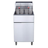 Chef AAA -  Commercial 70lbs Liquid Propane Gas Fryer with 5 Tube Burners -TCF5-LPG