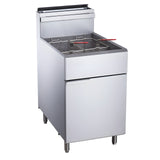 Chef AAA -  Commercial 70lbs Liquid Propane Gas Fryer with 5 Tube Burners -TCF5-LPG
