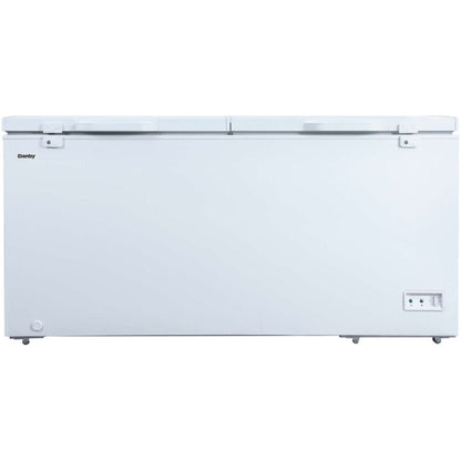 Danby - 21 Cuft Chest Freezer, 2 Baskets, Up Front Temp Control, 5 Yr Warranty - Chest - DCFM210A1WDB