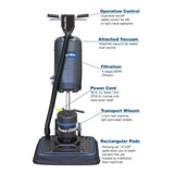 Powr-Flite Orbital Floor Machine Dust Control Kit | Dcorb1420