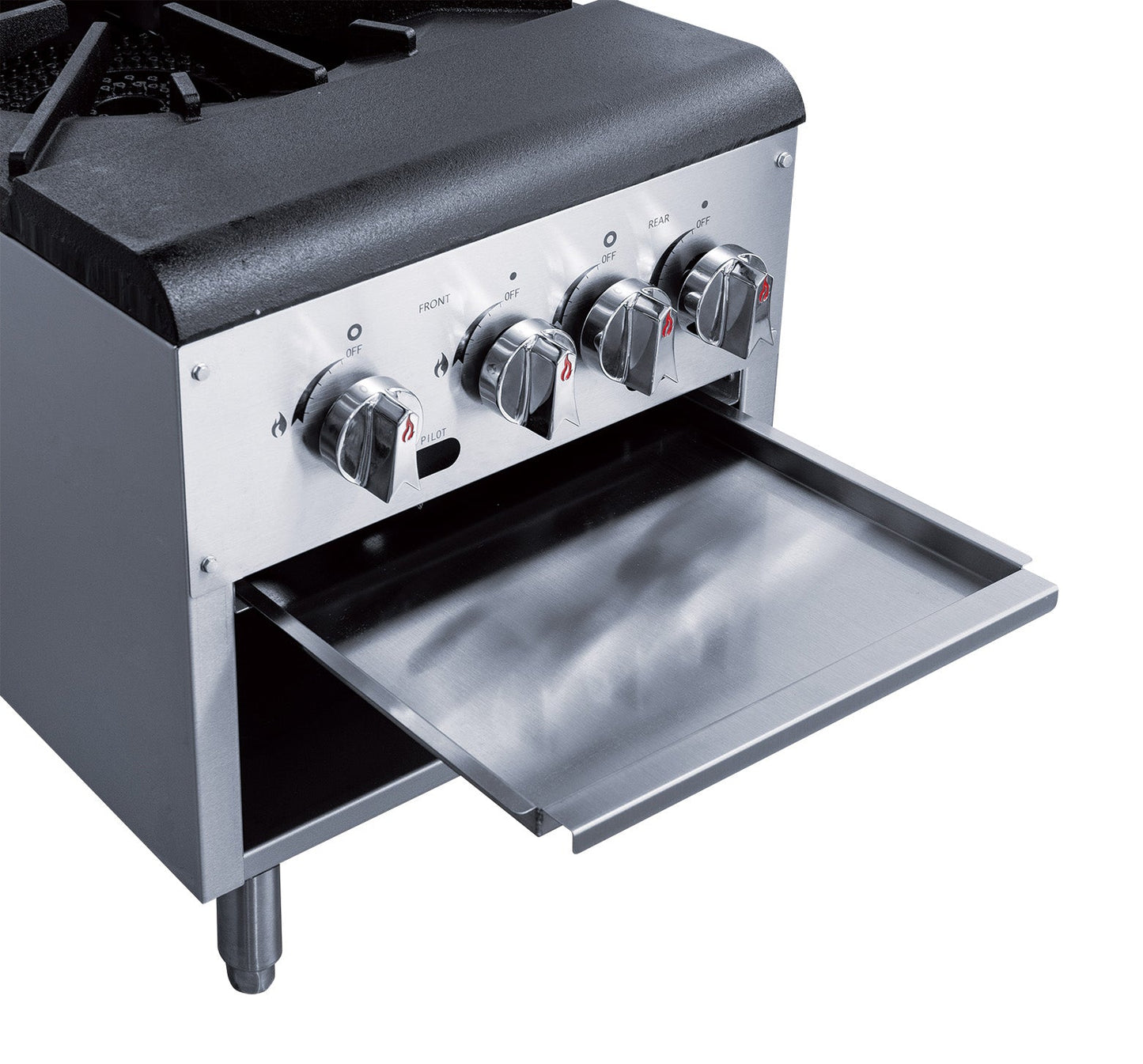 Chef AAA - Commercial 1 Burner Stock Pot Range - TCSPA1