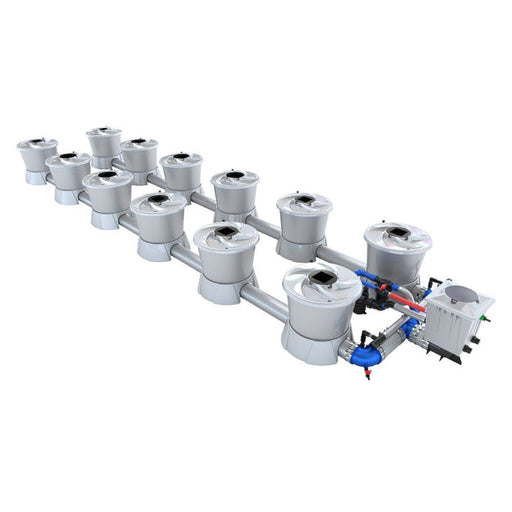 Alien Hydroponics 12 Pot 2 Row V-System RDWC