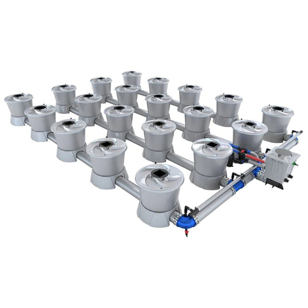 Alien Hydroponics 20 Pot 4 Row V-System RDWC - BD100-0012