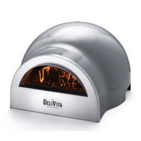 DeliVita Outdoor Eco Friendly Wood Fired Oven With Deluxe Complete Accessory Collection