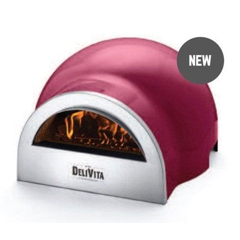 DeliVita Outdoor Eco Friendly Wood Fired Oven With Deluxe Complete Accessory Collection