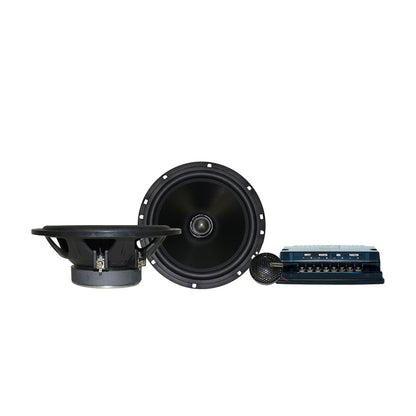 Diamond Audio DES 6.5" 2-Way Convertible System 25mm Aluminum Dome Tweeter - DES65V