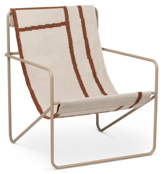 Ferm Living Desert Lounge Chair, Cashmere Frame - Set of 2 - 1103612866 + 1103612866