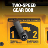 DEWALT Thickness Planer 13in 2 Speed 3 Knife