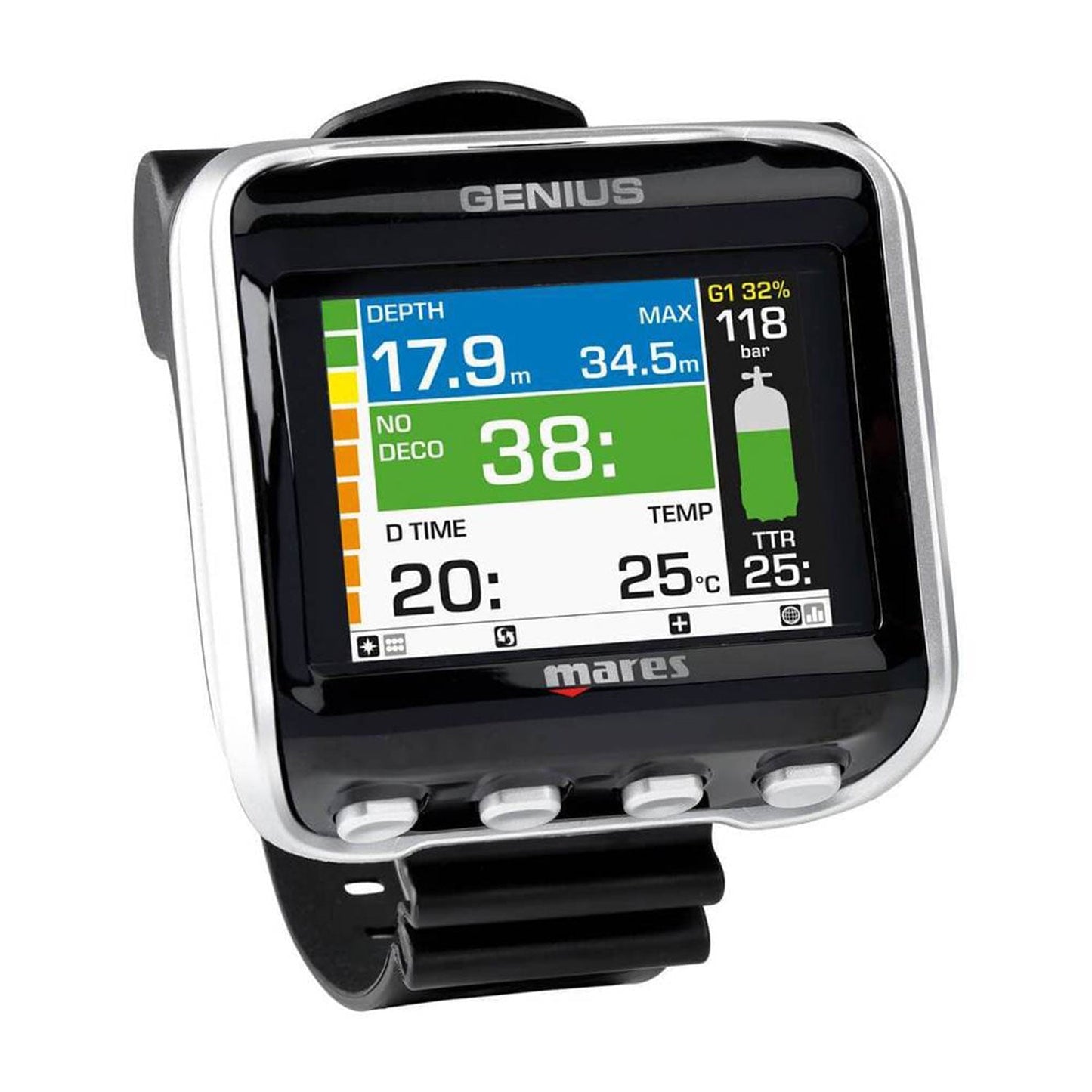 Mares Genius Scuba Dive Computer - 216849