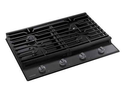 SAMSUNG 30" Gas Cooktop in Black Stainless Steel - NA30R5310FG-KT
