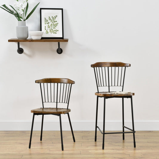 New Pacific Direct Greco Counter Stool, (Set of 2)  - 9300044