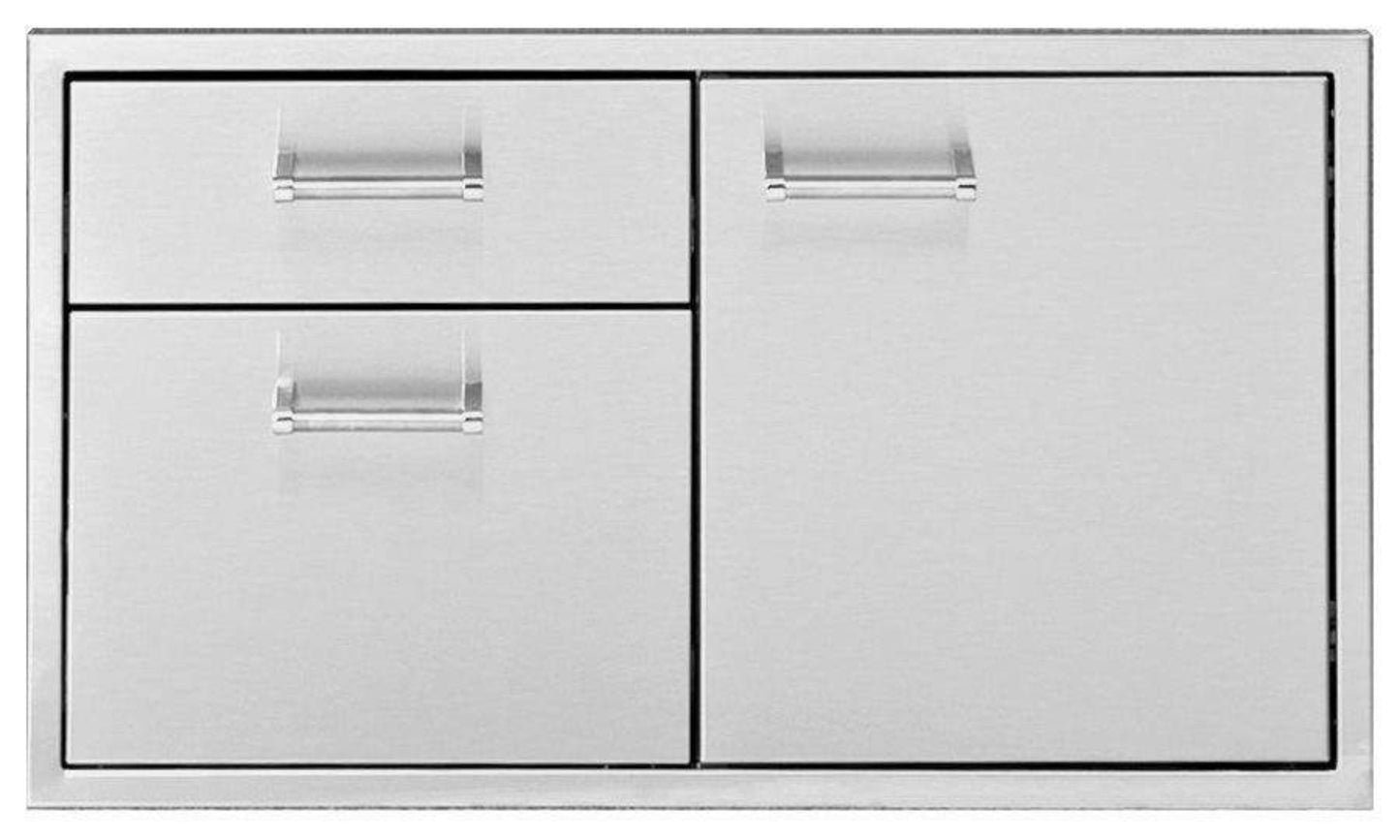 Delta Heat: 36" Door/ 2 Drawer Combo - DHDD362-B