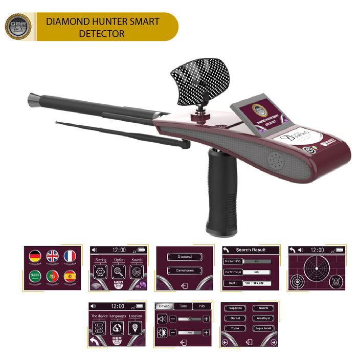 GER Detect Diamond Hunter Smart Detector - Diamond Hunter Smart