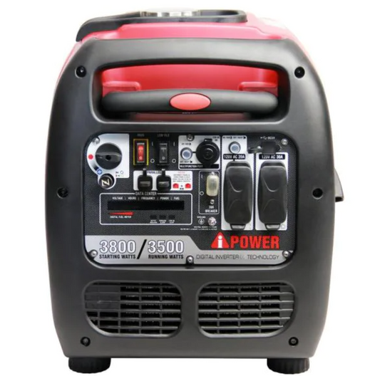 A-iPower 3500W/3800W Recoil Gas Inverter Generator New - SUA3800I