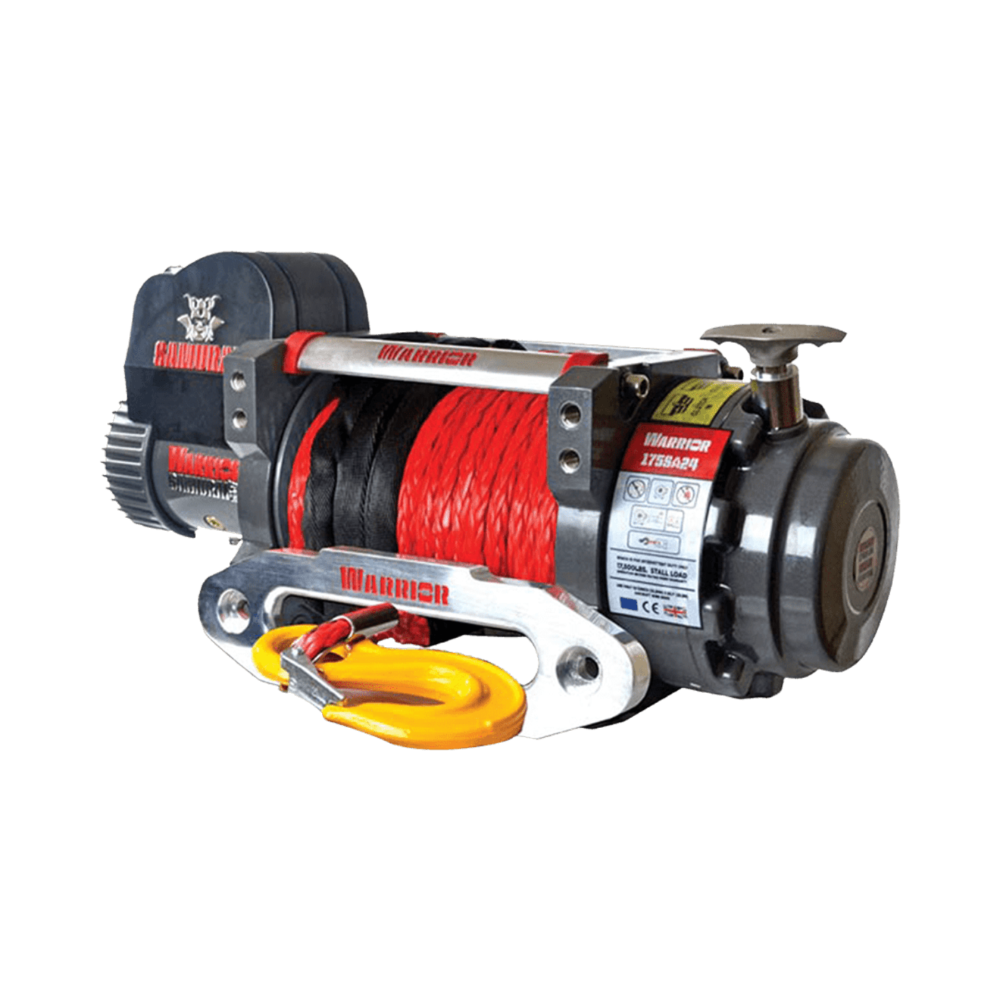 DK2 17,500LB Samurai Series Winch Synthetic Rope